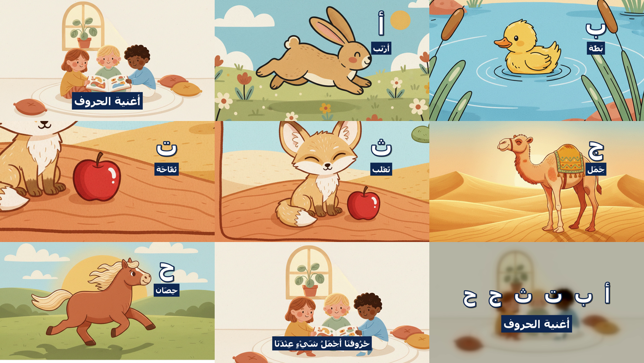 إطارات الأغنية النهائية